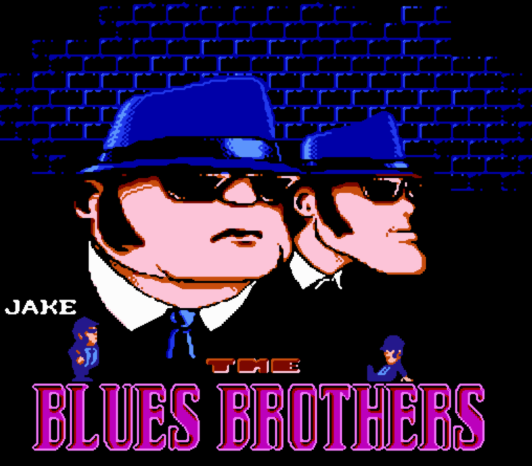  NES ROMS - The Blues Brothers (EUROPE / 유럽판 롬파일 다운로드)