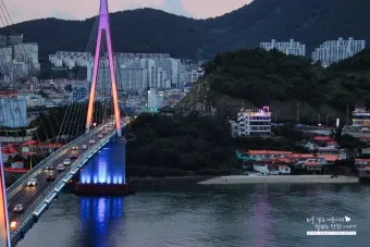 여수 돌산대교 야경 명소 BEST3 야경 명소 주차장 위치_5