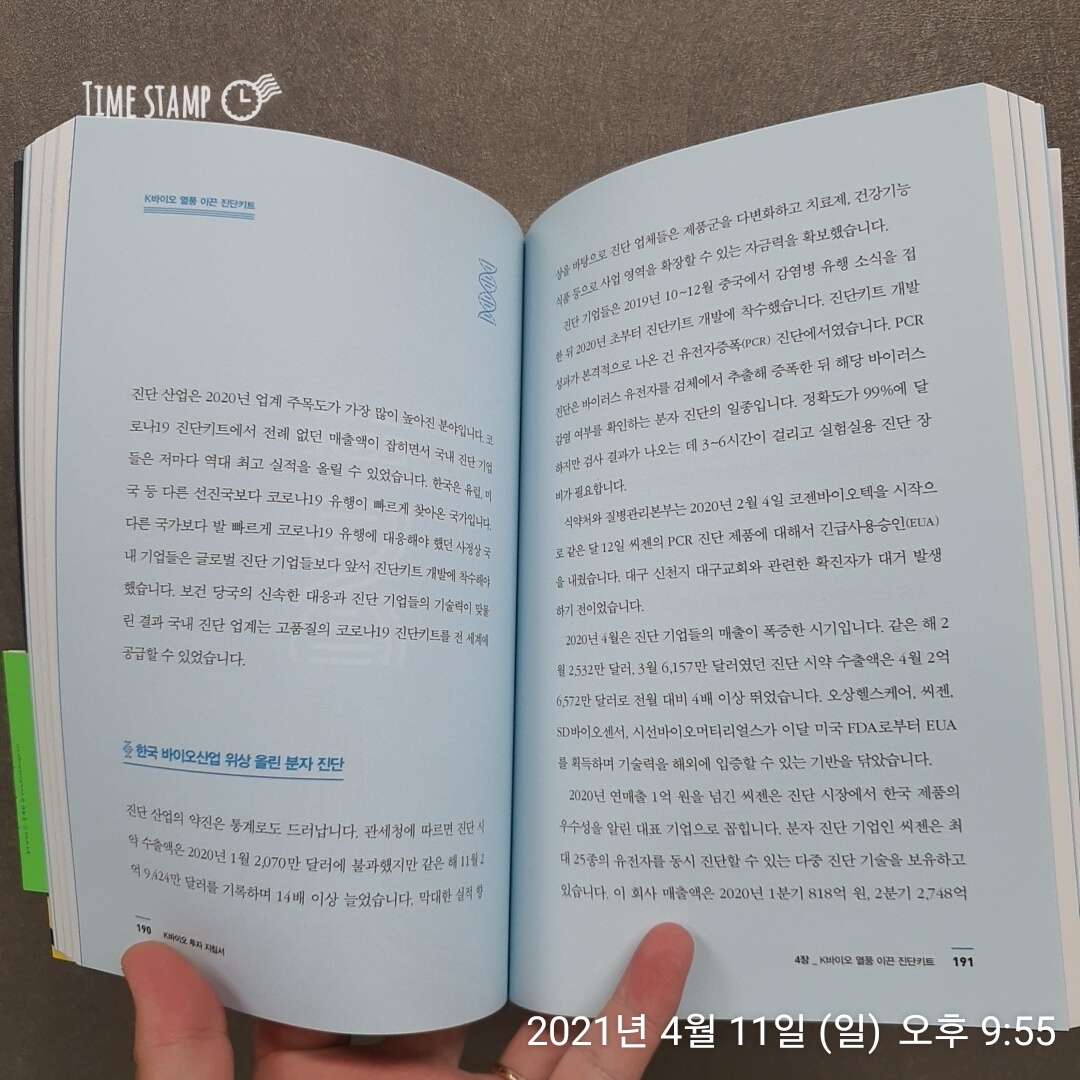  K바이오 투자 지침서, 진단키트