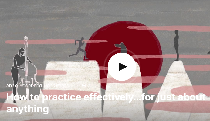  TED 테드로 영어공부 하기 How to practice effectively for just anything