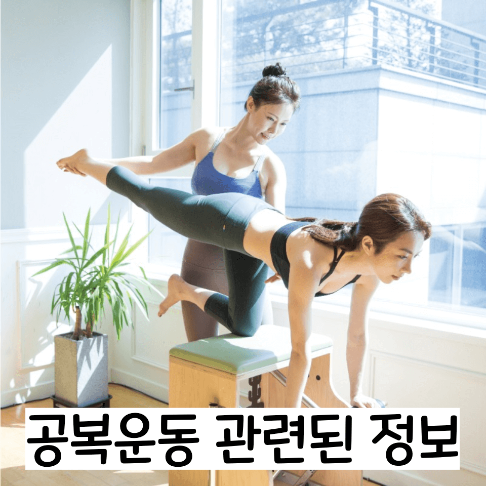  공복 운동 효과, 근손실, 혈당/  공복 운동 후 식사 메뉴