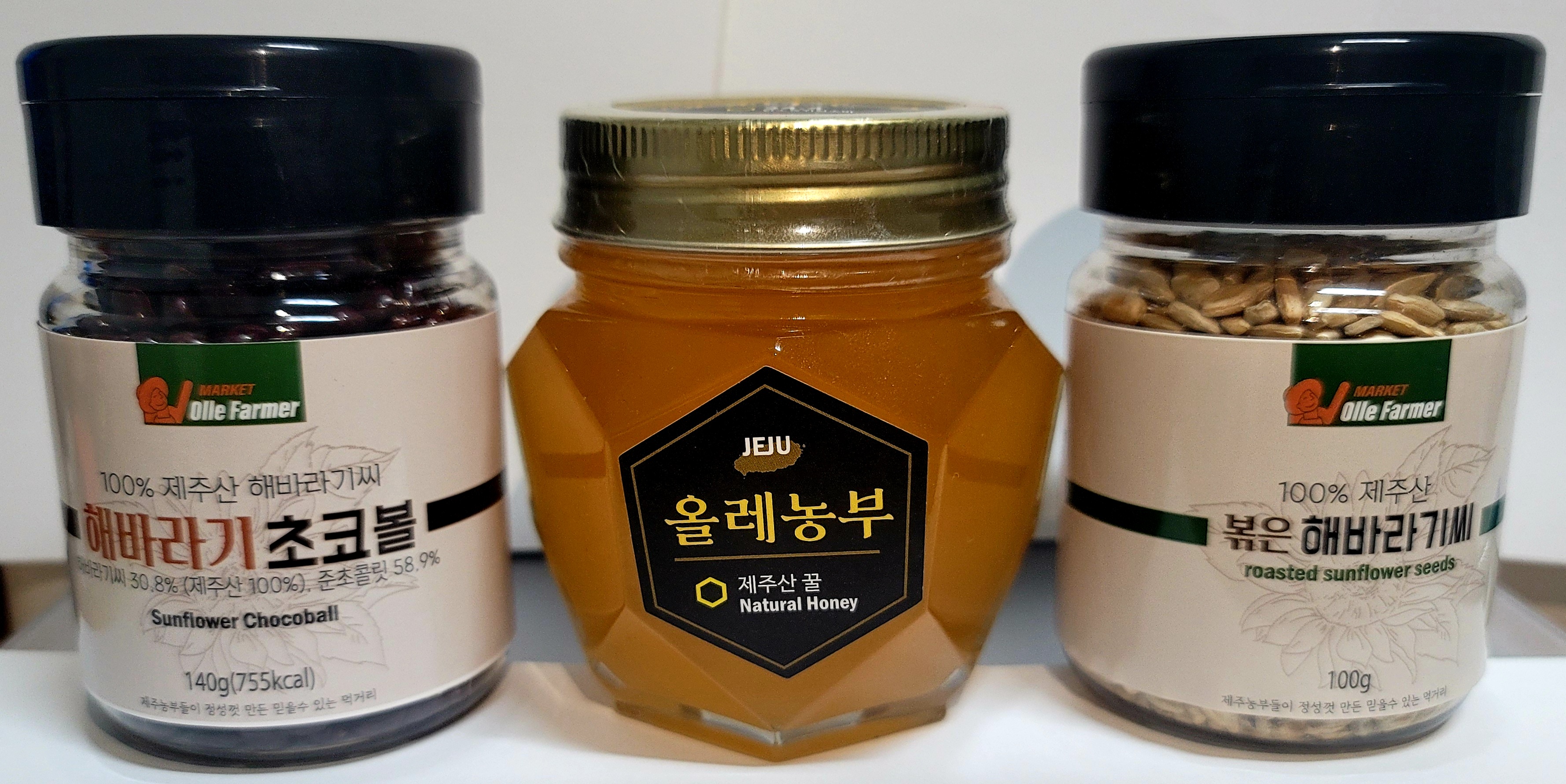  올레농부마켓 제주도 볶은해바라기씨 100g 고소한맛이 좋아요