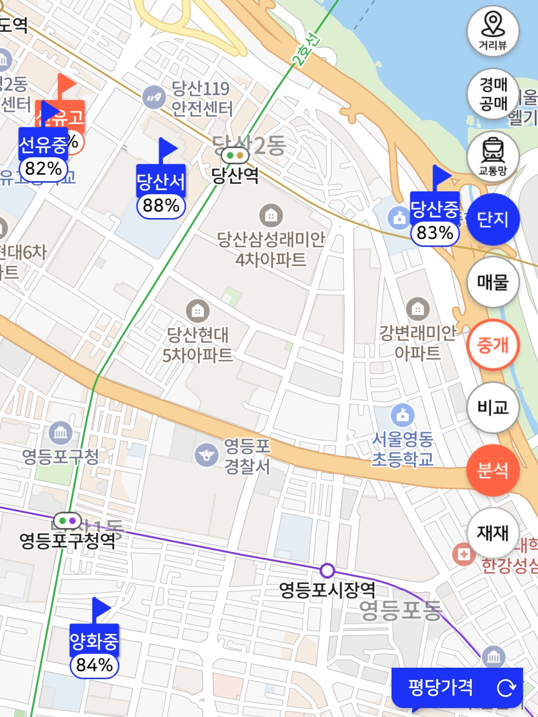 당산동-학군