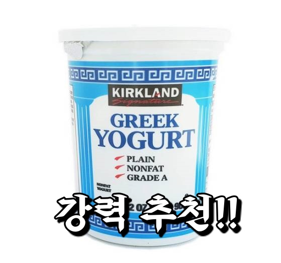  코스트코 필수 구매 아이템 커클랜드 시그니처 무지방 그릭요거트