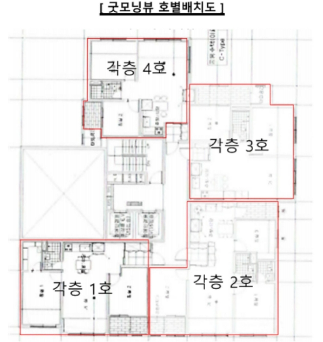 부산서부지원2021타경108101 내 부 구 조 도