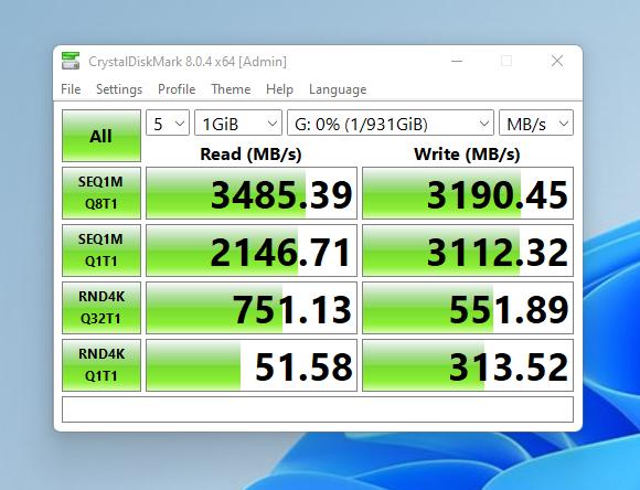 T-Force Cardea Z44L 1TB NVMe SSD 검토