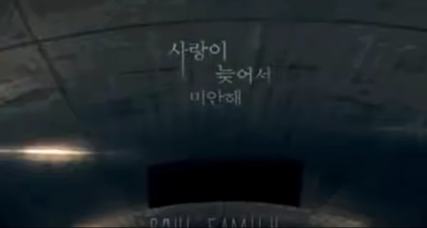 사랑이 늦어서 미안해