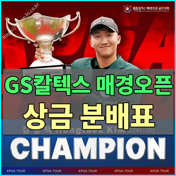 GS칼텍스 매경오픈 최종순위