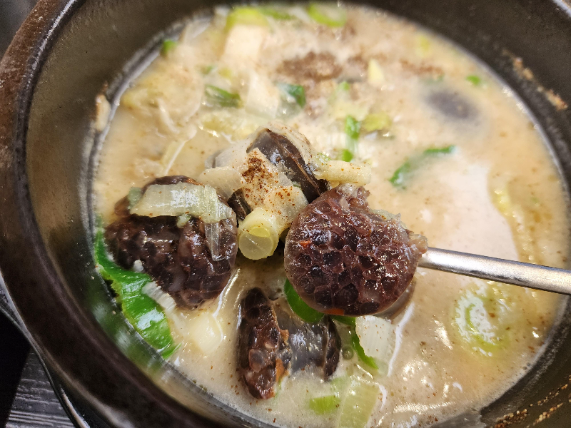 영동고속도로 - 안산휴게소 - 순대국밥