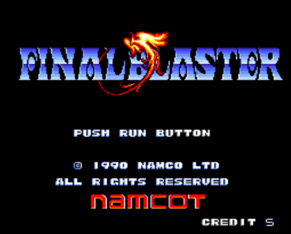 파이널 블라스터 - ファイナルブラスター Final Blaster (PC 엔진 PCエンジン PC Engine)