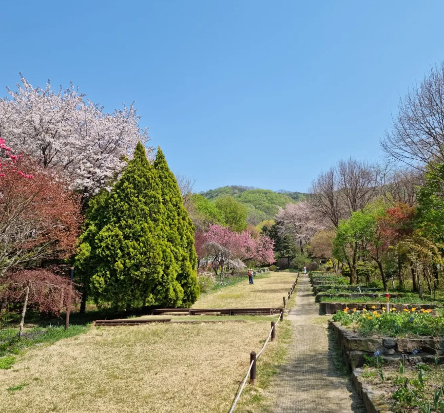 한택식물원 봄 풍경