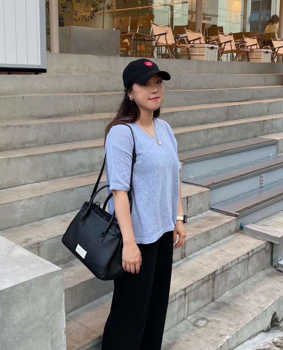 하트 모자 코디 귀여운 캡스앤스태프 스마일 볼캡! 16