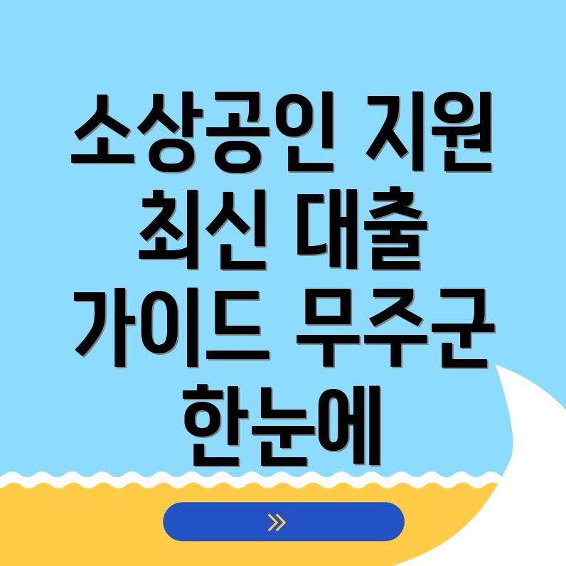 무주군 소상공인 대출
