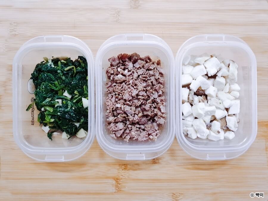 소고기-시금치-치즈밥-전자레인지-간단-요리-남은반찬