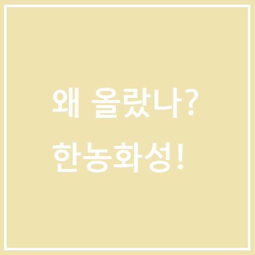  한농화성 주가, 전고체 배터리 소재 (전해질)