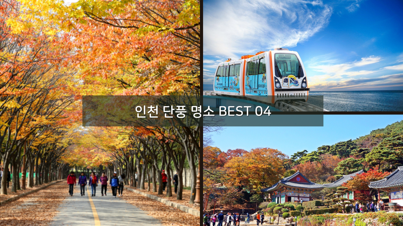 인천 단풍 명소 BEST 04 - 단풍 나들이 가볼만한곳