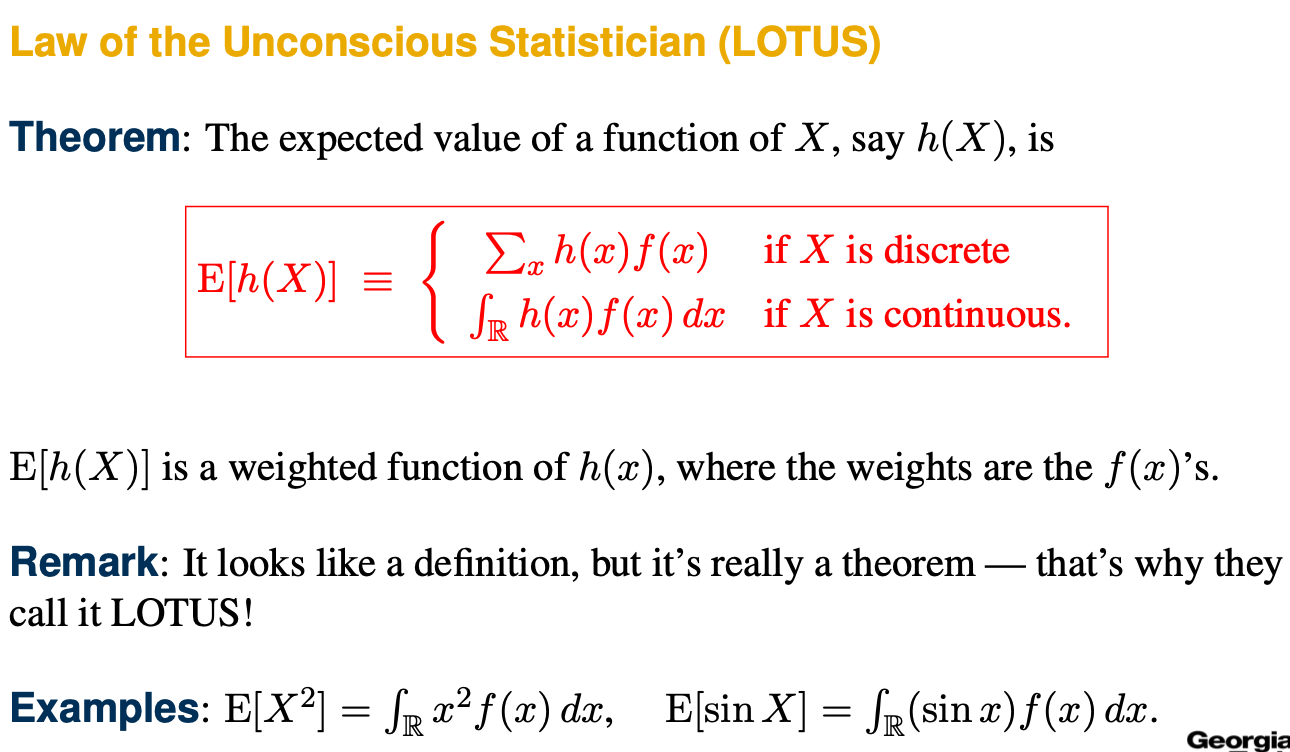 Probability and Statistics II Random Variables Great Expectations to