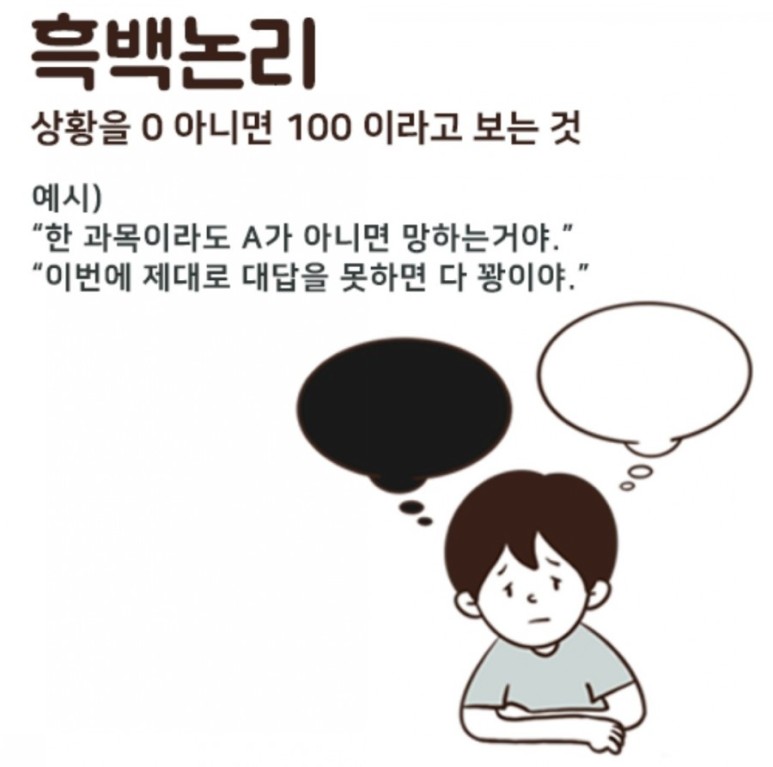  자동적 사고의 오류