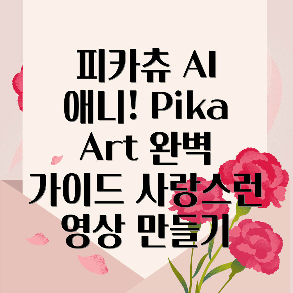 Pika Art 피카츄 애니메이션