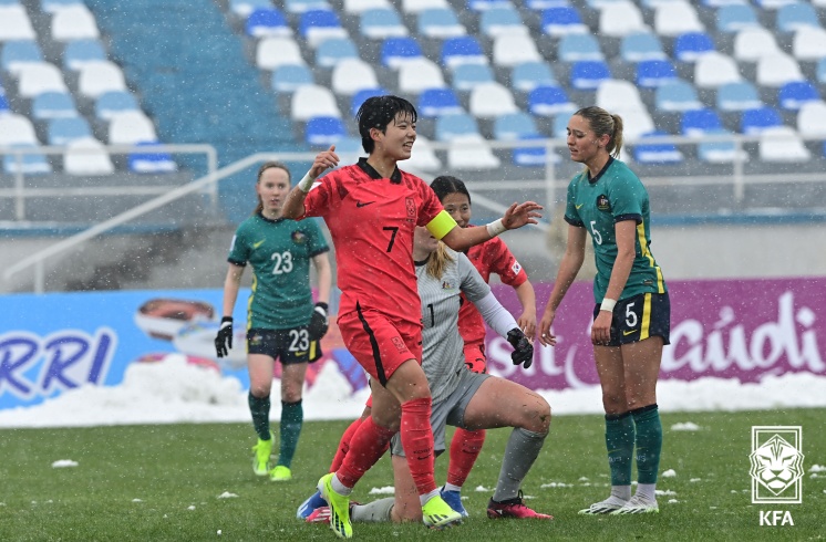 전유경 선수 선제골 U20 아시안컵