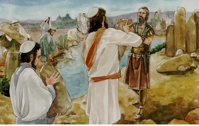  정탐꾼과 (수 1:1~18)