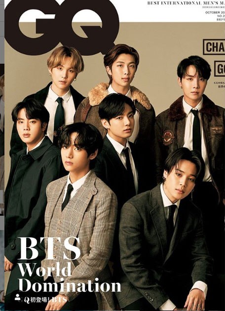  '미친 수트핏' 방탄소년단, 일본 매거진 표지 장식 'BTS 세계 제패'