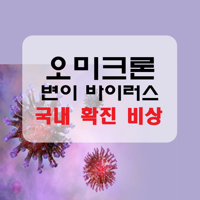 오미크론 뜻 증상 국내 확진자 발생 오미크론 진단키트 정보