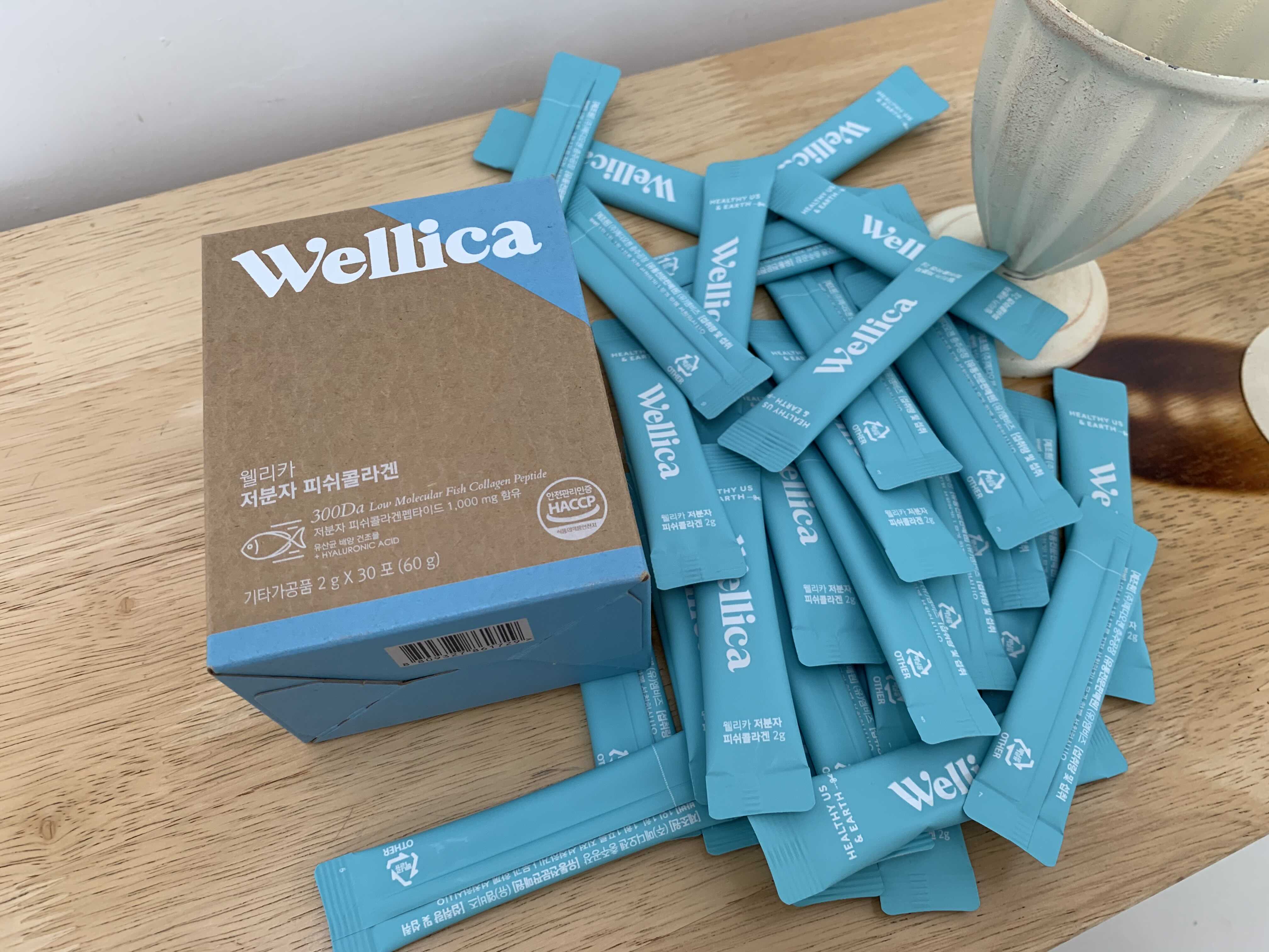  웰리카 초저분자콜라겐 동안콜라겐으로 피부에 영양을!!!