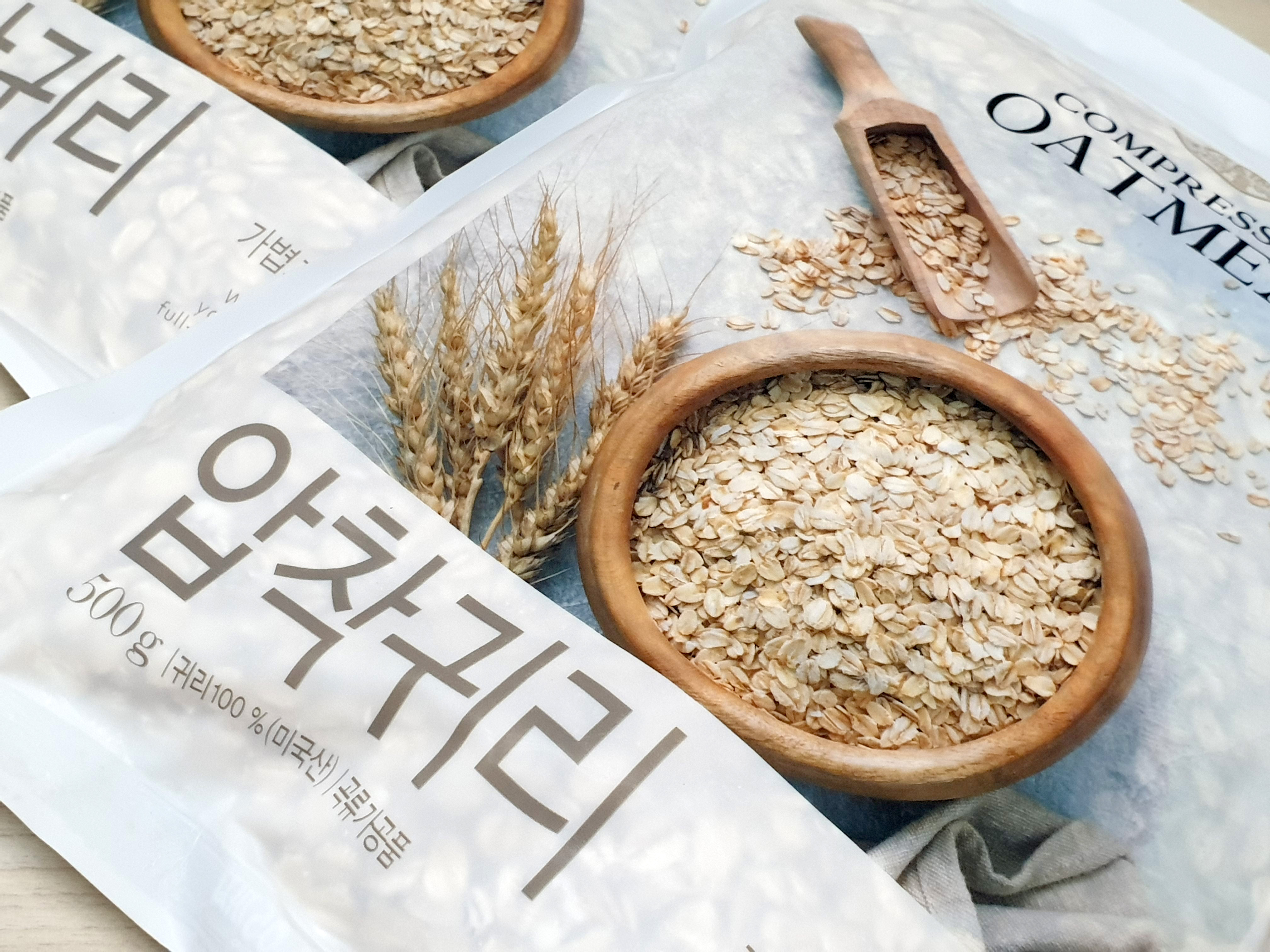  산과들에 압착귀리 오트밀 다이어트 식사대용으로도 OK