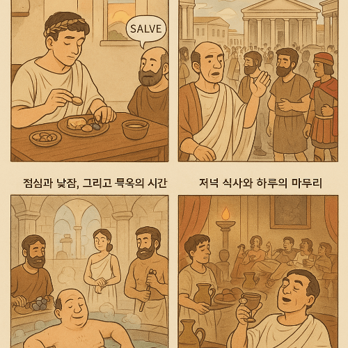 고대로마인의 하루일과