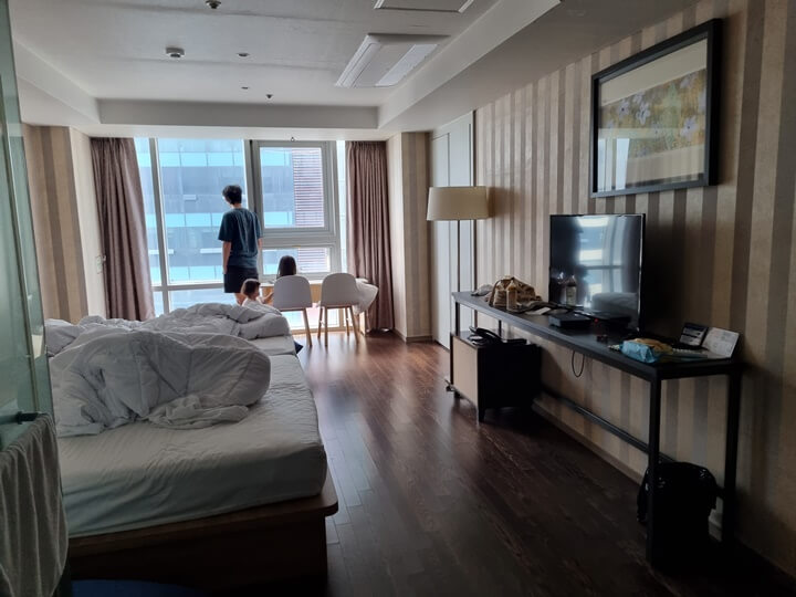 부산 코오롱 씨클라우드 호텔 내부