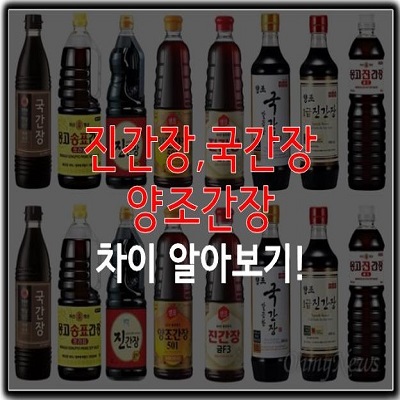 진간장 양조간장 국간장 차이 간략하게 알아보기! 진간장 양조간장 국간장 차이 간략하게 알아보기!