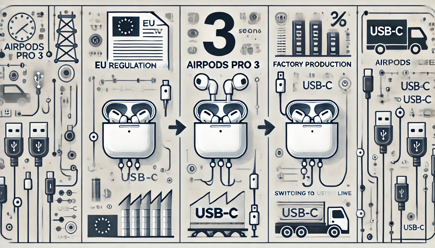 에어팟 프로 3, USB-C로 바뀔까?