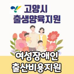 여성 장애인 출산비용 지원