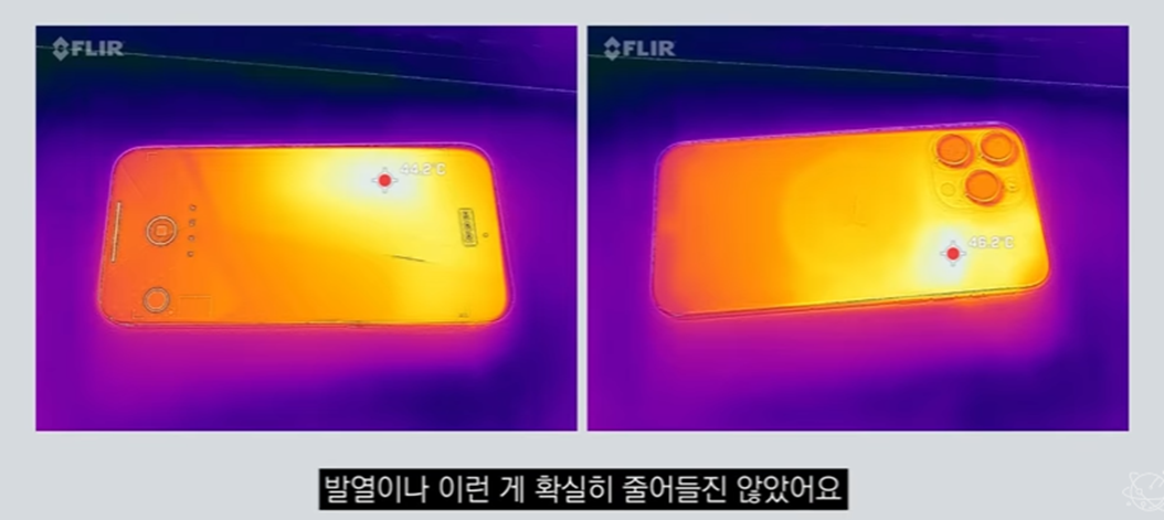 아이폰15프로맥스-플러스-발열측정