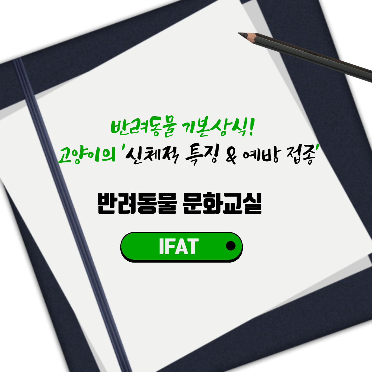  반려동물 기본상식! 고양이의 '신체적 특징&예방 접종'