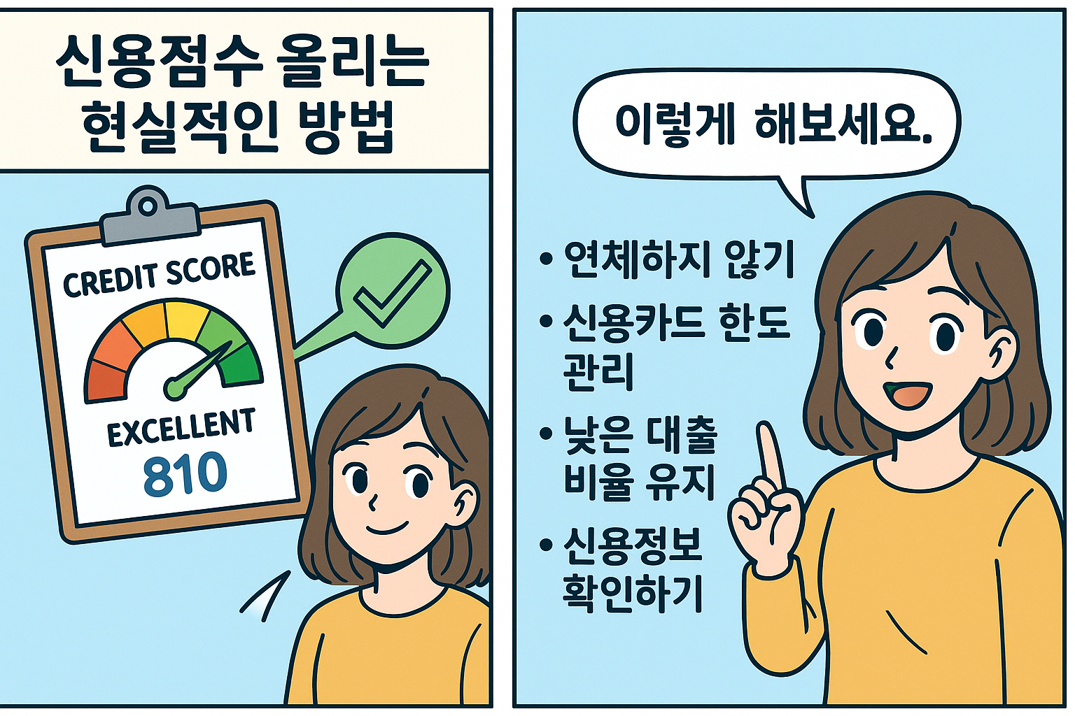 신용점수 올리는 방법