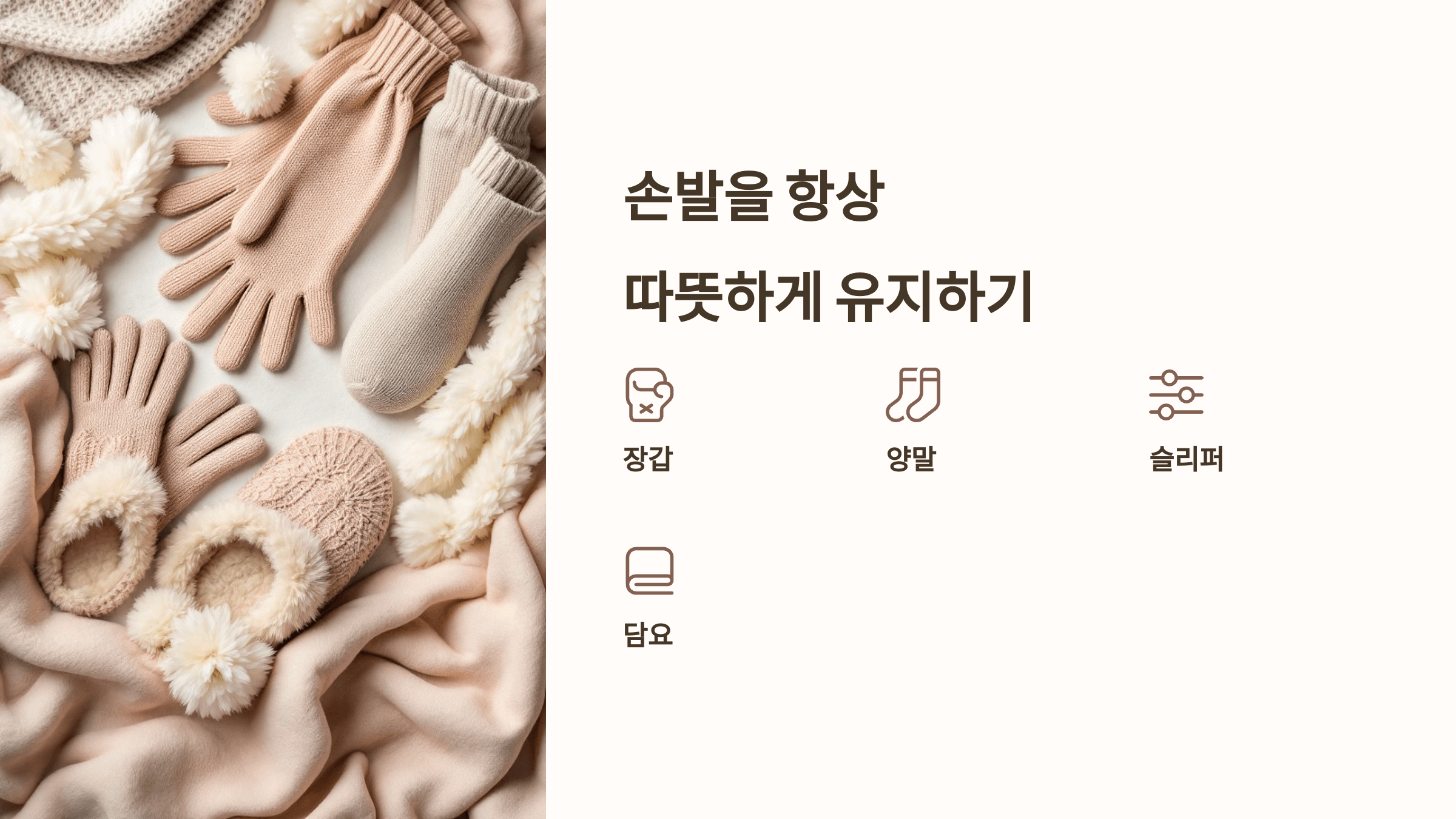 손발 사진입니다.