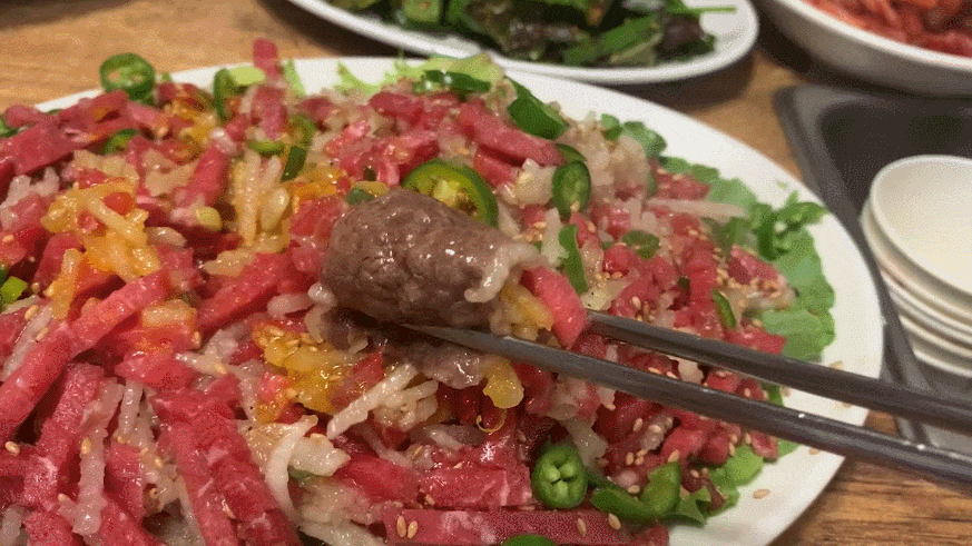  [종로5가역] 백제정육점, 차돌박이+육회 쌈을 맛볼 수 있는 육회쌈 맛집(feat. 차돌반+육회반, 차돌육회쌈)