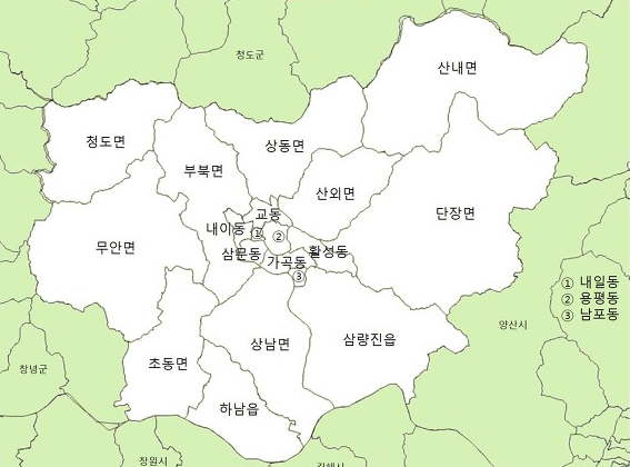 밀양시 부동산시장