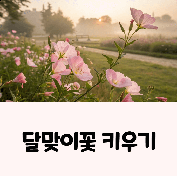 낮달맞이꽃 키우기