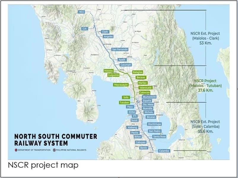 현대건설&#44; 1조7천억 원 규모 필리핀 남부도시철도 프로젝트 수주 VIDEO: PNR North - South Commuter Railway (NSCR) Project