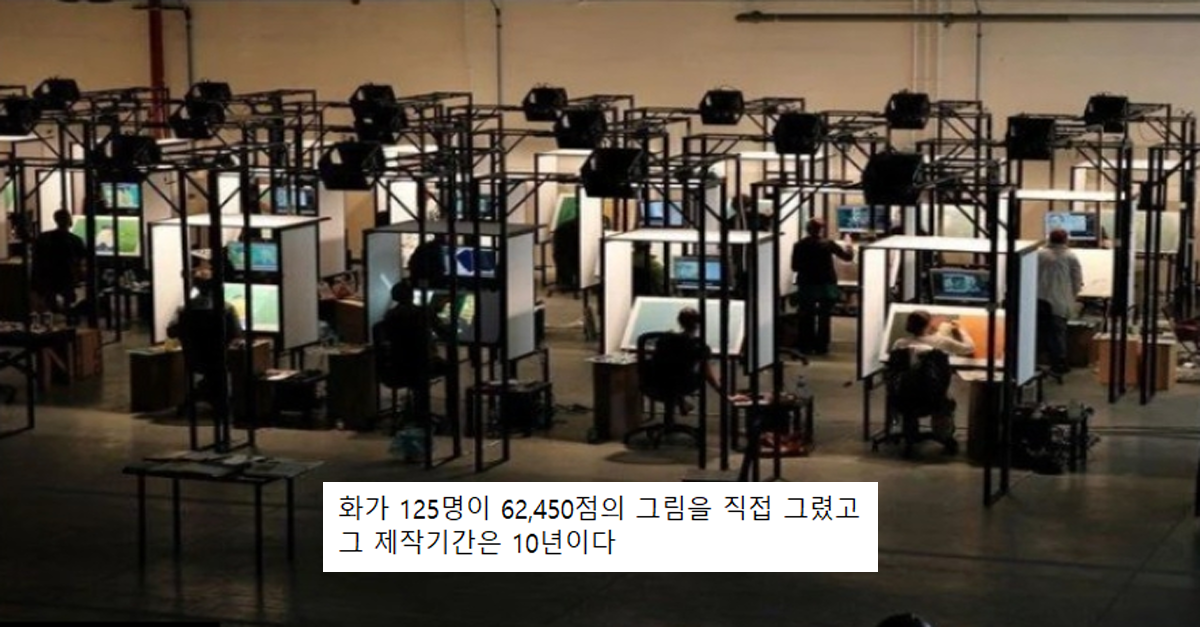  화가 125명이 10년내내 그림그려 만든 영화