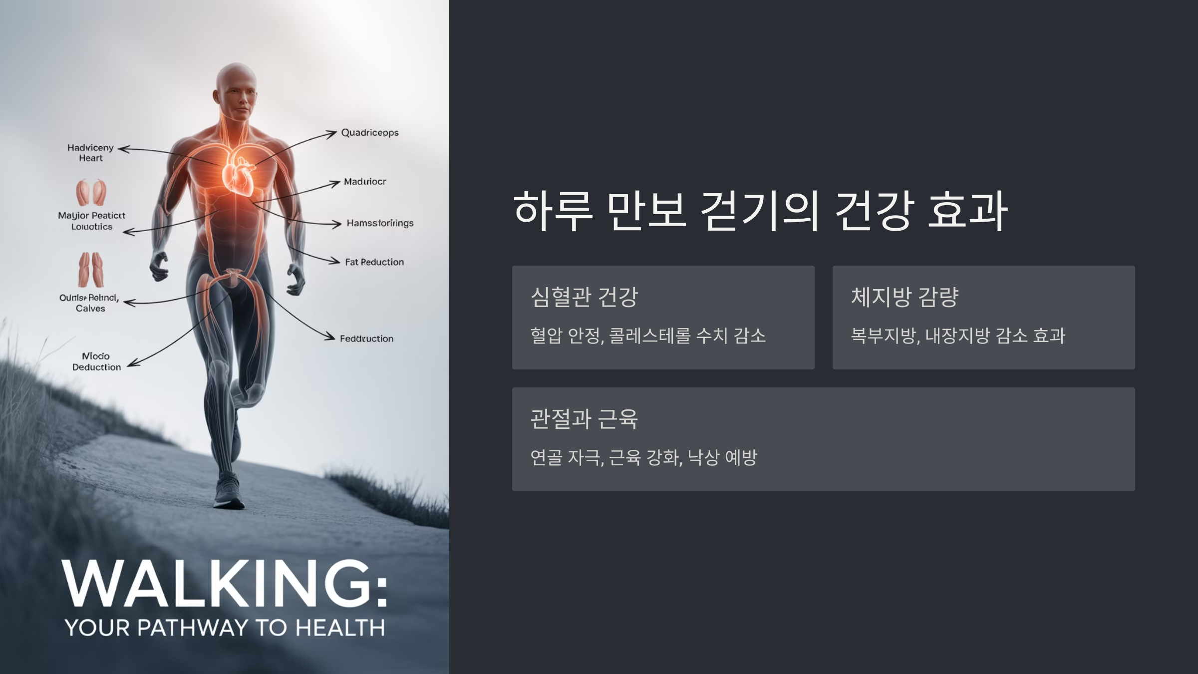 하루 만보 걷기의 건강 효과