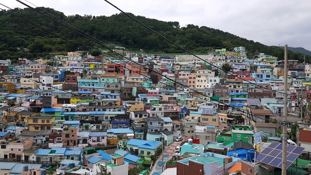 부산 관광지 감천문화마을 - 마을 전경