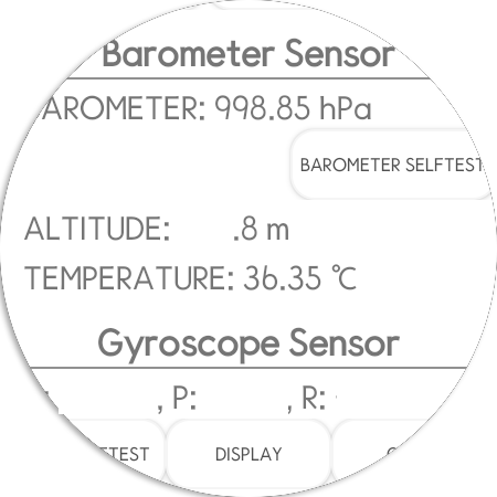 Gyroscope Sensor 확인하기