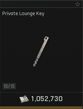 Private Lounge Key