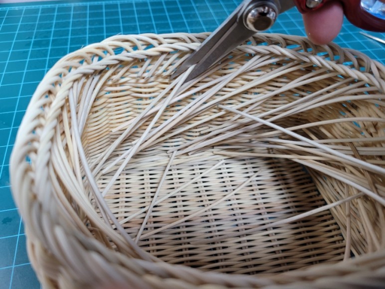 라탄 사각 바구니 만들기 사각바구니 15