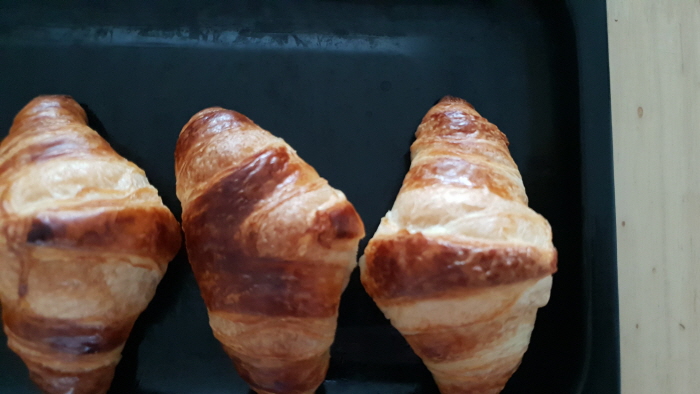 크로와상 생지 맛