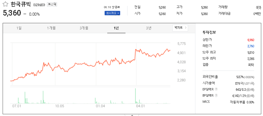 한국큐빅